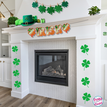 Load image into Gallery viewer, St. Patrick&#39;s Day &quot;IRISH&quot; Large Banner - Irish Flag Clovers