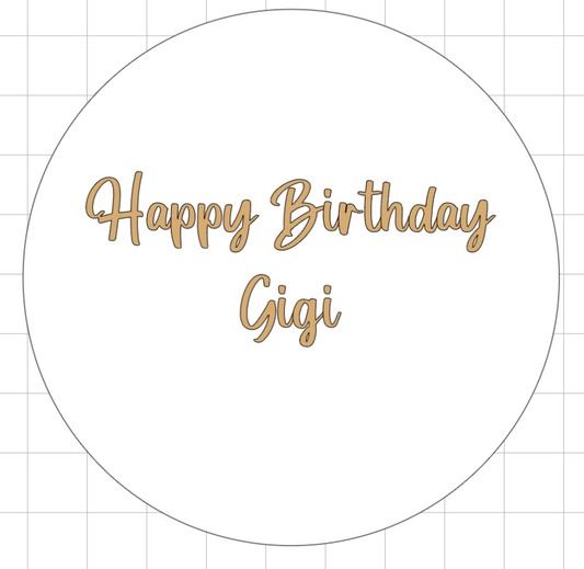 RESERVED for Gretchen - Custom Birthday Banners