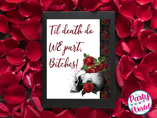 Galentine's Day Printable Sign, Instant Digital Download Valentine's Day Brunch Sign - GD23