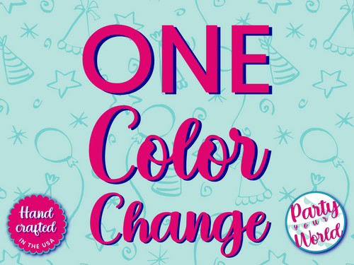 Swap a Color - Change one color for any item