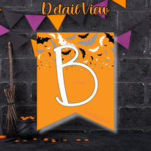 Load image into Gallery viewer, Boo Eek Aah Printable Banner, Halloween Confetti DIY Digital Download Banner - HC24E