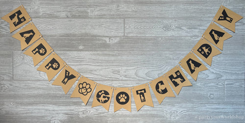 Dog Birthday Banners