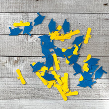 Load image into Gallery viewer, Cap &amp; Diploma Graduation Confetti | Any School Colors