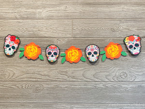 Day of the Dead - Halloween Garland