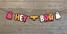 Load image into Gallery viewer, Hey Boo - Bright Halloween Banner