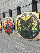 Load image into Gallery viewer, Stained Glass Witchy - Halloween Garland