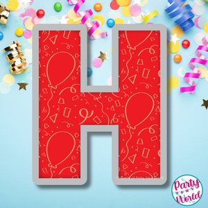 Happy Birthday Banner - Classic Rainbow Confetti Pattern