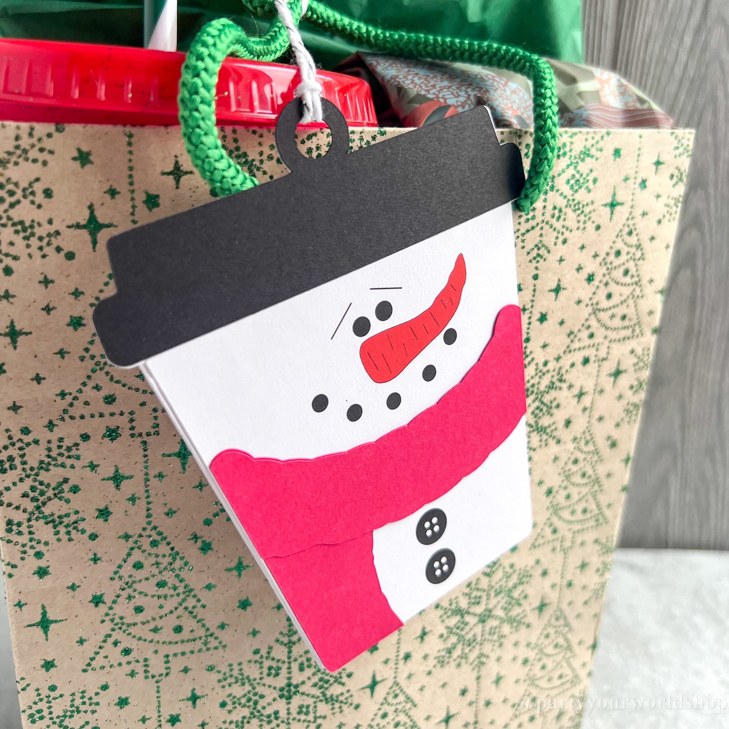 Holiday Latte Gift Card Holders