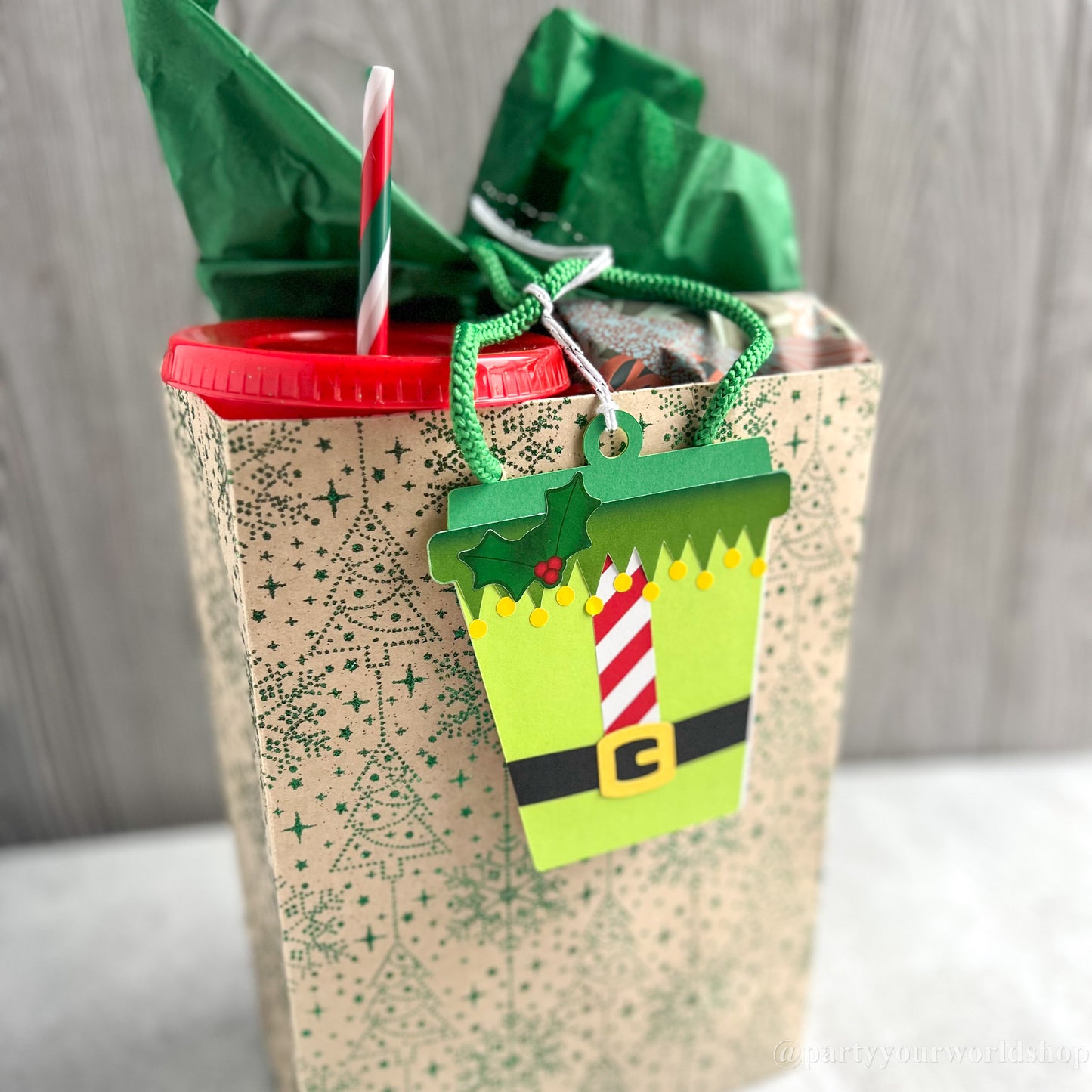 Holiday Latte Gift Card Holders