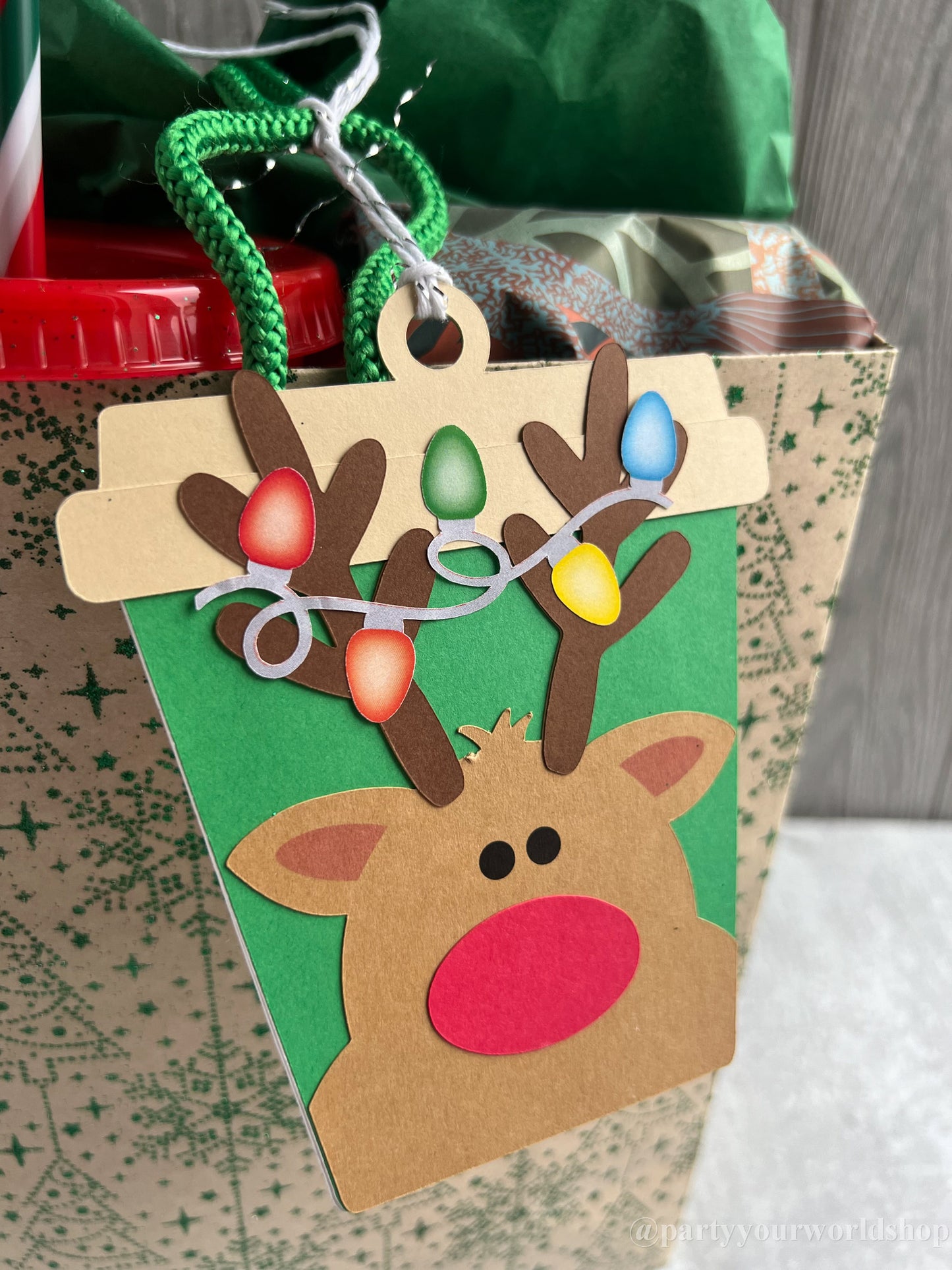 Holiday Latte Gift Card Holders
