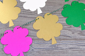 St. Patrick's Day  Shamrock Garland