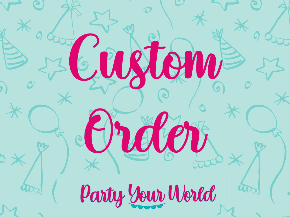 Custom Order- RESERVED for Catherine L.