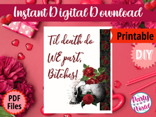 Load image into Gallery viewer, Galentine&#39;s Day Printable Sign, Instant Digital Download Valentine&#39;s Day Brunch Sign - GD23