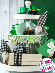 Mini St. Patrick's Day Digital Banner (2 sizes), Printable Instant Download St. Patrick's Day Decorations