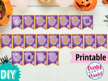 Load image into Gallery viewer, Happy Halloween Spooky Potions Large Banner, Printable Instant Download Halloween Decorations