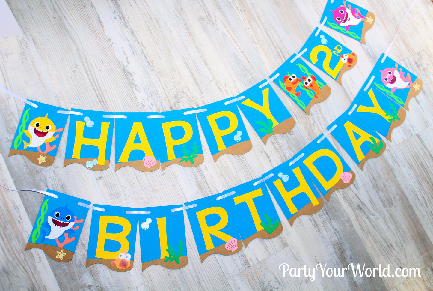 RESERVED for Ayla W. Custom Banners by Party Your World