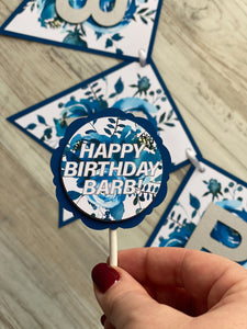 Custom Cupcake Toppers by Party Your World