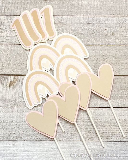 Custom Cupcake Toppers by Party Your World