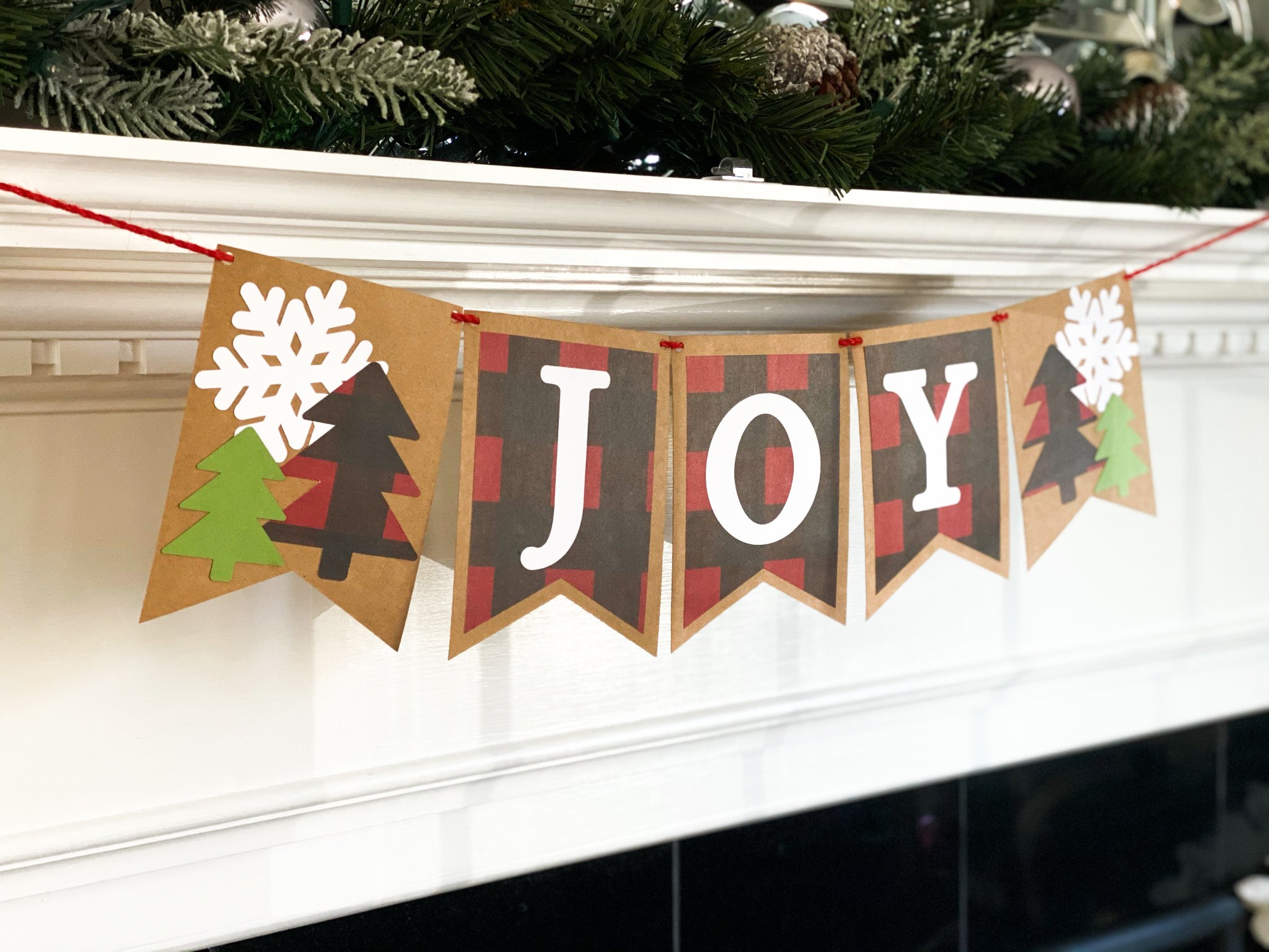 DIY Christmas Banner Kit, Christmas Crafts for Adults, Make Your